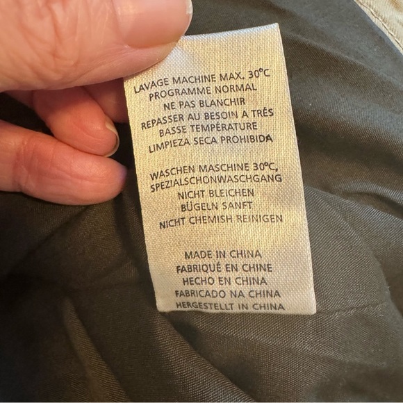 WenVen Olive Green 100% cotton Utility Lapel Military Style Jacket Size Large - Picture 7 of 7